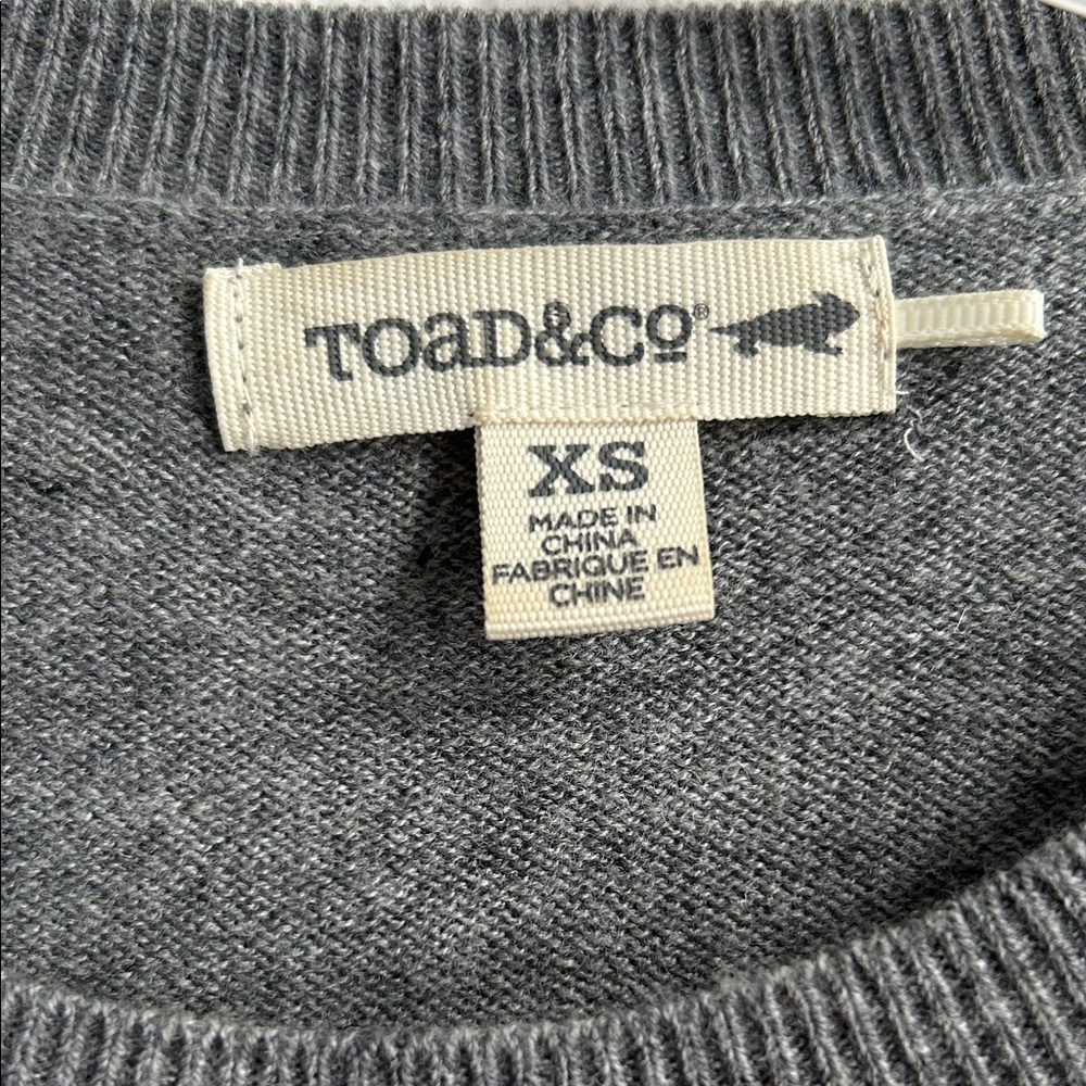 Toad&Co Color Block knit Sweater - Picture 2 of 3